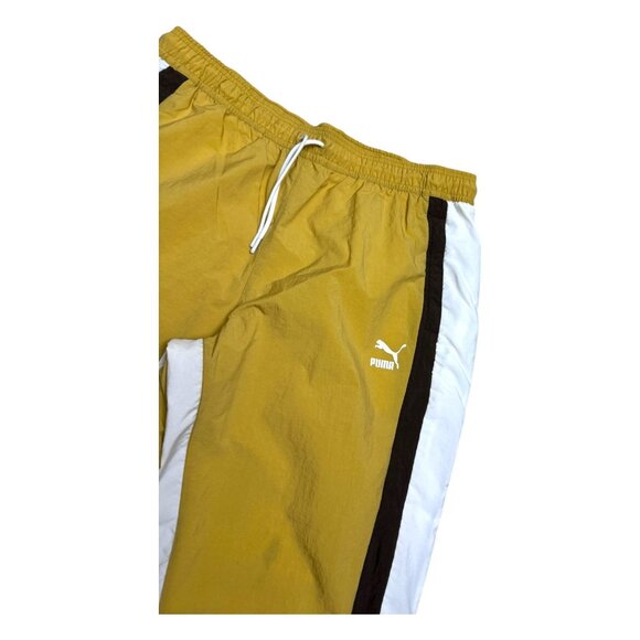 PUMA 2-Piece Tracksuit Activewear Gold Windbreaker Splash Jacket & Pants Mens XL - Picture 6 of 8